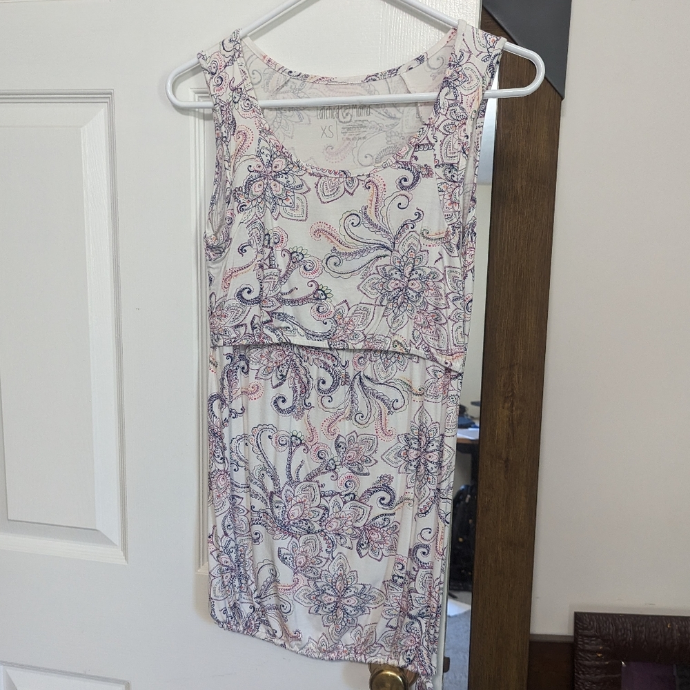 Latched Mama nursing tank